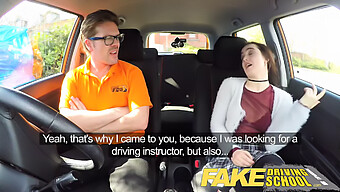 Amateur Driving School Teaches Newbies About Oral Pleasure